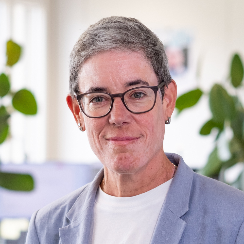 Portrait von Katja Jent von der Aids-Hilfe Schweiz
